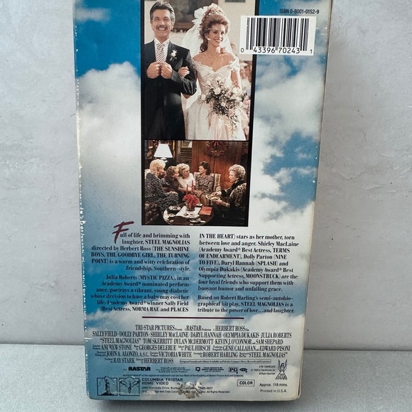 Steel Magnolias (VHS, 1990) Pre Owned - Picture 2 of 3